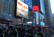 На месте взрыва в Нью-Йорке. Фото: New York City Police Dept