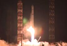 Старт ракеты "Зенит" со спутником Angosat-1. Кадр "Роскосмоса"