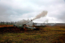Артиллерийские стрельбы. Фото: mil.ru