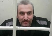 Борис Стомахин в тюрьме в Балашове. Фото Маргариты Ростошинской