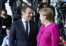 Эмманюэль Макрон и Ангела Меркель. Фото: elysee.fr