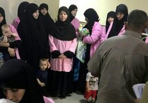Багдад: осужденные жены джихадистов. Фото AFP