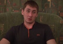 Александр Стешенко дает показания. Кадр съемки ФСБ