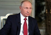Владимир Путин во время интервью ORF. Фото: kremlin.ru