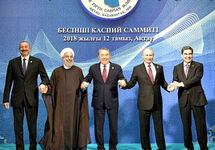 Лидеры стран "каспийской пятерки". Фото: kremlin.ru