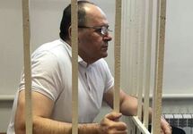 Оюб Титиев в суде, 20.09.2018. Фото: kavkazr.com