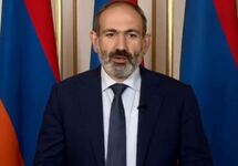 Никол Пашинян объявляет об отставке. Кадр Общественного телевидения Армении
