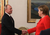 Владимир Путин и Ангела Меркель. Фото: kremlin.ru