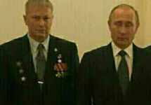 Андрей Трошев и Владимир Путин. Фото: ВК-группа "Солдаты удачи"
