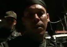 Каракас: кадр видеообращения военных, ночь на 21.01.2019