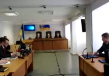Оглашение приговора Виктору Януковичу. Кадр трансляции youtube-канала Генпрокуратуры Украины