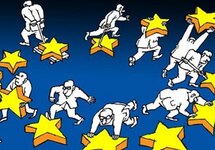 Популизм в Европе. Фрагмент карикатуры Эрика Джонса