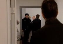 Во время обыска в московском штабе ОР, 27.02.2019. Фото: твиттер @MBKhMedia