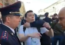 Задержание Александра Шуршева, Кадр видео