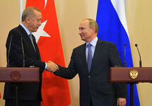 Реджеп Эрдоган и Владимир Путин. Фото: kremlin.ru