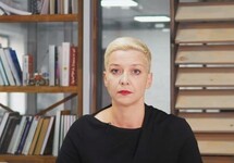 Мария Колесникова. Кадр видеообращения