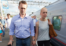 Алексей и Юлия Навальные. Фото: Грани.Ру