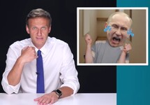 Алексей Навальный на своем youtube-канале