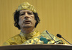Каддафи 2009 год. Фото ВМФ США
