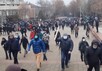 Протест в Алматы. Кадр France24
