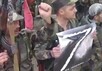 Асадовские боевики перед отправкой в Украину. Кадр телеканала "Звезда"