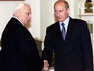 Встреча Владимира Путина и Ариэля Шарона 
4 сентября в Москве. Фото AP
