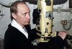 Путин на подлодке ''Карелия''. Апрель 2000 года. Фото Reuters