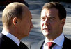 Владимир Путин и Дмитрий Медведев. Коллаж Граней.Ру, фото http://kremlin.ru/