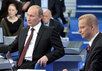 Прямая линия с Путиным 15.12.2011. Фото с сайта главы правительства