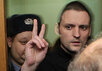 Сергей Удальцов после приговора. Фото Константина Рубахина