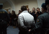 Николая Кавказского выводят из зала суда. Кадр Грани-ТВ