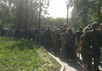 Прощание с Новодворской. Очередь перед Сахаровским центром. Фото: Грани.Ру
