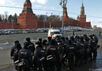 Полицейское усиление в день памяти Немцова. Фото Дмитрия Борко