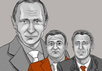 Путин и его друзья. Иллюстрация с сайта occrp.org
