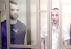 Нури Примов (слева) и Руслан Зейтуллаев в суде, 15.06.2016. Кадр Марии Томак