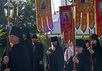 "Всеукраинский крестный ход". Кадр видео Святогорской лавры