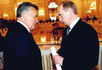 Иван Скляров и Владимир Путин. Фото с сайта www.sklyarov.ru