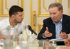 Владимир Зеленский и Леонид Кучма. Фото: president.gov.ua