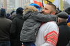 Андрей Афанасьев на "Русском марше". Фото Дениса Стяжкина