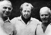 Трое из Марфинской шарашки: Лев Копелев, Александр Солженицын, Дмитрий Панин. Фото: архив "Мемориала"