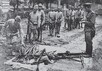 Японские солдаты сдают оружие красноармейцу. Архивное фото