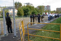 Дислокация: с южной стороны - зона студентов с дуделками. Фото Дм. Борко/Грани.Ру