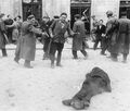 Будапешт, 1956. Расстрел сотрудника венгерской тайной полиции (Allamvedelmi Hatosag).