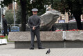 17. ...а  "Камень памяти" остается под охраной милиции. Фото Д.Борко/Грани.Ру