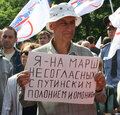 3.Марш несогласных: лозунги. Фото А.Карпюк/Грани.ру