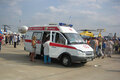 МАКС-2007. За медицинской помощью обратились более тысячи посетителей авиасалона, в основном с диагнозом "тепловой удар". Фото Граней.Ру