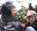 Запрещенный марш на Тургеневской площади. Задержание Марины Литвинович. Кадр из видеосъемки Д.Борко