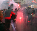 Запрещенный марш на Тургеневской площади. Кадр из видеосъемки Д.Борко