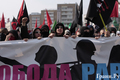 Первомайская демонстрация левых сил в Москве. Колонна анархистов. Фото Евгении Михеевой