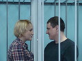 Алексей Соколов в зале суда с женой Гулей. Фото http://mcpch.livejournal.com/